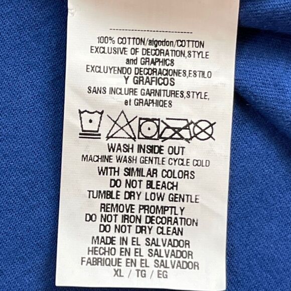 Fanatics NewYork Rangers “Believe In Blue” T-Shirt NHL Women's XL • NWT - Picture 7 of 9